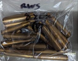 100 once fired RWS cases and 30 twice fired RWS cases. Price includes postage