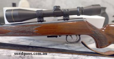 Great little Rabbit Fox Rifle. Would suit young Shooter. Nice timber, bore is good for age still very accurate. Match Triggers a delight to shoot. Circa 80's as