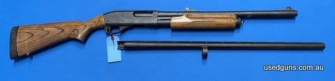 Good condition Remington 870 Express in 12G. Comes with 2 barrel setup 28 and 20 inches. Pump cycles well. Woodwork in good nick.