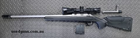 Near new rifle, in excellent condition. Tikka CTR S/S 24in barrel, Vortex Razor HD LHT 4.5-22x50, Area 419 Hellfire muzzle brake. Amazing rifle, extremely accur
