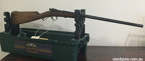 Rare old Winchester 36 chambered in 9mm Rimfire Shotgun. Some minor marks on timber but the blueing is in otherwise good condition