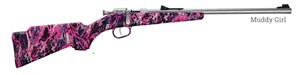 HENRY
H005MG
MINI BOLT YOUTH
22LR 
SINGLE SNOT
16.25" BARREL
STAINLESS STEEL
MUDDY GIRL CAMO STOCK
FIBER OPTIC OPEN SIGHTS

NEW $590
PROHIBITED IN NSW !!!