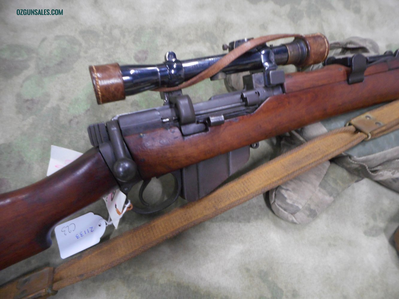 Lithgow No1MKIII HT Sniper rifle 'Low Mount&#