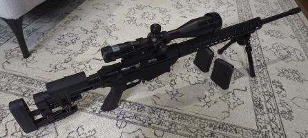 I am selling due to very little or no time go to the ranges and also moving overseas in the future. It is hardly used, had about 200 rounds or less. It comes co