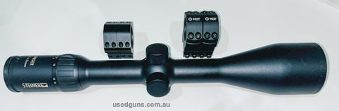 Scope attached to rifle purchased. Prefer FFP thus selling. Good glass with A4 illuminated reticle. Comes with choice of either MDT 30mm High Rings or Warne 30m