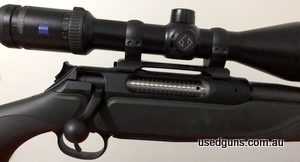 Rifle is in excellent condition and has had minimal use. Soft touch stock and ilaflon metal work makes it an ideal hunting rifle for all conditions, with interc