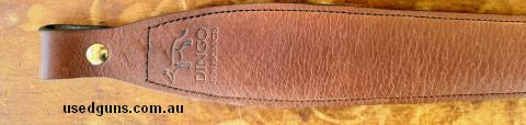 Barely used leather rifle sling  Suede padded. Complete with all screws/studs. Perfect for classic timber guns ...of which I have no-longer have any.  Plus post