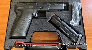 CZ P10F 9mm in excellent condition. Comes cases with 1 magazine. Has done no work at all.
