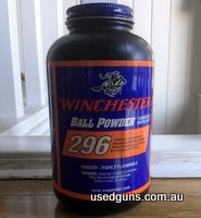 1lb of Winchester 296 gunpowder. Unopened container. Purchased new by me and correctly stored. I am in Morisset on the NSW central coast. The powder will have t