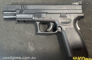 Great gun shoots very well, customer loaded the ammo to. Minor and shot it as a minor gun nice to shoot, inc 2 mags
