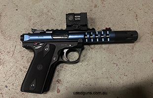 Ruger MkIV lite *Does not come with the aim point red dot* Comes with two magazines Selling due to no longer having time to use Been a great accurate gun and su