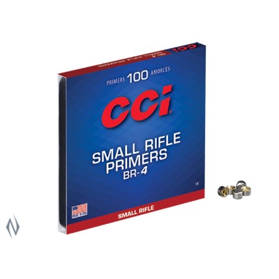 CCI PRIMERS SMALL RIFLE BENCH REST BR-4