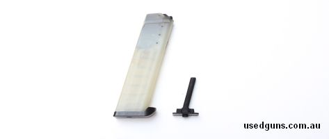 8 round 9mm H&K USP expert magazine blocker. Includes Blocker only. Only a one in stock. Postage available Australia wide. PLEASE SEE OUR TERMS & CONDITIONS PAG