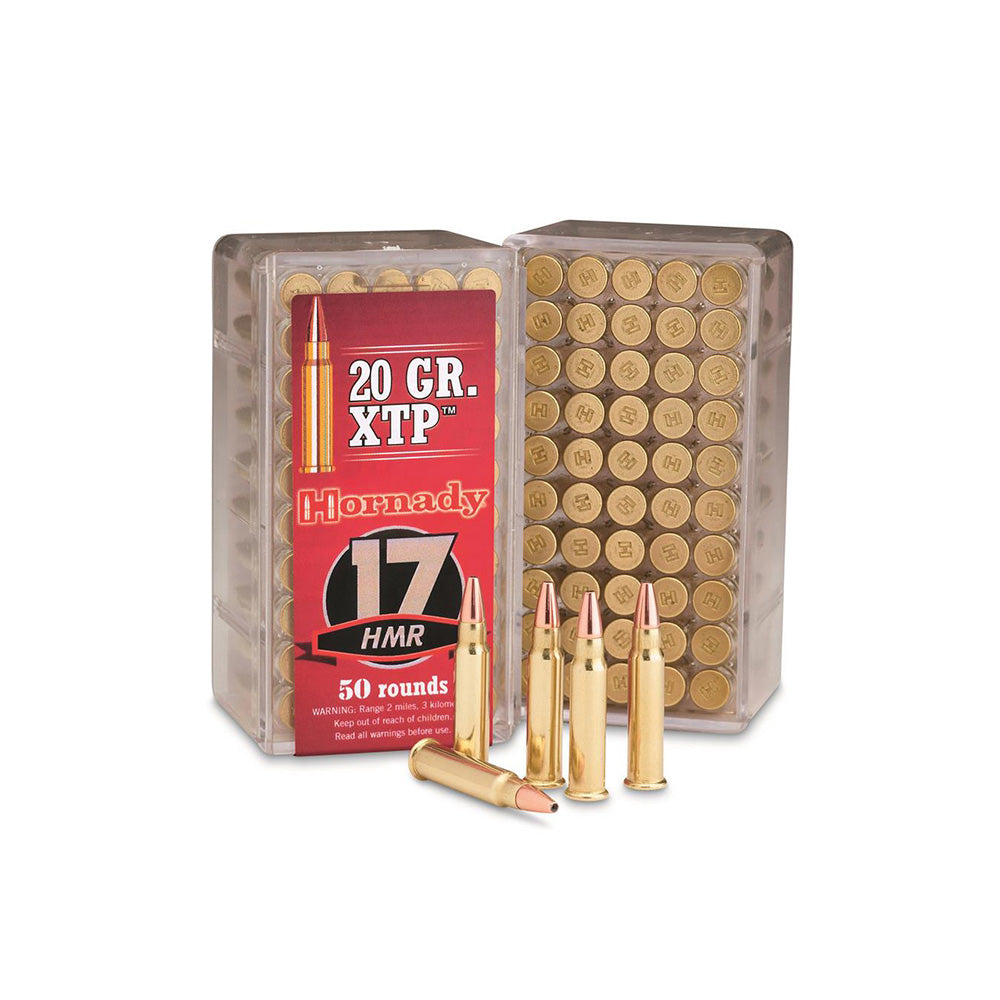 Hornady 17 HMR 20gr HP/XTP 50pk - Brick price $303.50