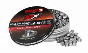 GAMO
10X
HOLLOW POINT AIR RIFLE
PELLETS

AVAILABLE IN
GP10X177 177CAL $8.90 /PER 500
GP10X177 177CAL $79.50 /PER 5000