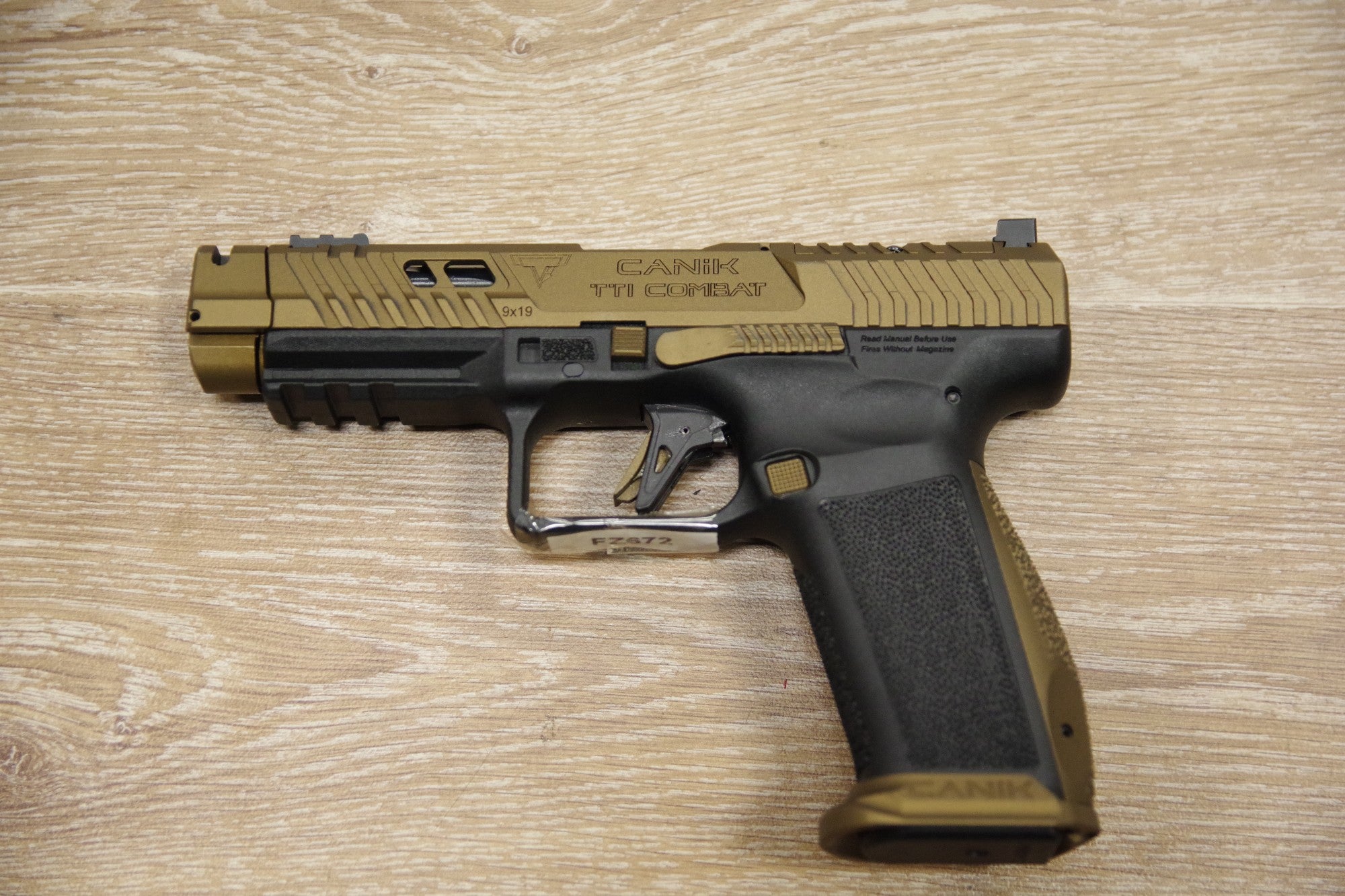 S/H CANIK TTI COMBAT SEMI AUTO PISTOL 9MM (FZ672)