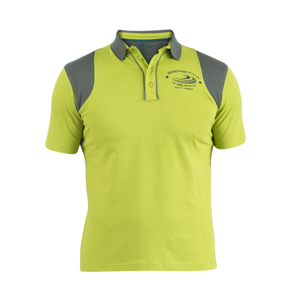 Cotton & Mesh Polo