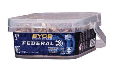 Federal 22LR HP HV BYOB 825pc