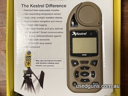 As new, unused in original box with manual, Kestrel 5500 Weather meter. Priced to sell and includes postage except to WA.