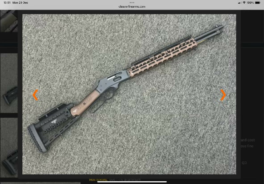 Henry H009 Ranger Point Root Beer Custom 30-30