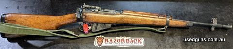 BSA/Enfield No5 jungle carbine, good barrel with deep rifling, gun has been refinished and mismatched but will make a great shooter. has had pits on action refi