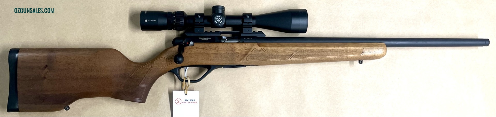 LITHGOW LA101 WALNUT BLACK .22WMR