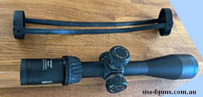 Great scope, awesome glass quality. Zplex reticle Only selling due to upgrade and surplus to needs.