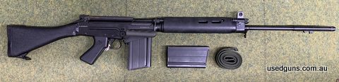 This rifle was produced at Lithgow in 1984 and is in outstanding condition. Production of these rifles ceased in 1986 with a total of only forty four being prod
