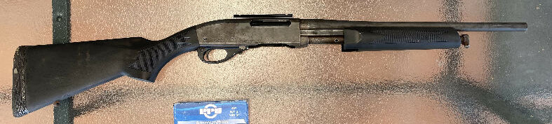 7600 Police in .308, short barrel comes with 200 rnds. Gun is in fair condition, the rubber recoil pad on the stock is sticky and needs replacing. 4 shot and 10