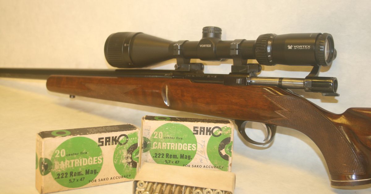 Sako L461 222 Mag c/w Scope