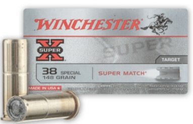 Winchester 38 Special 148GR Wadcutter