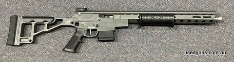 Good condition SCSA Taipan Lite in 223 Wylde. Pump functions well, Barrel in very good condition. Some minor marks to the buttstock and forend, otherwise functi