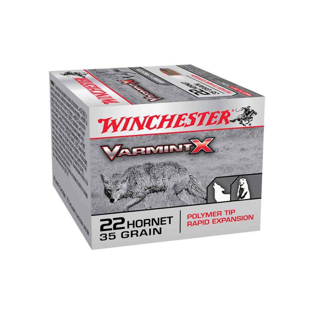 Winchester Varmint X 22 Hornet 35gr PT 20pk