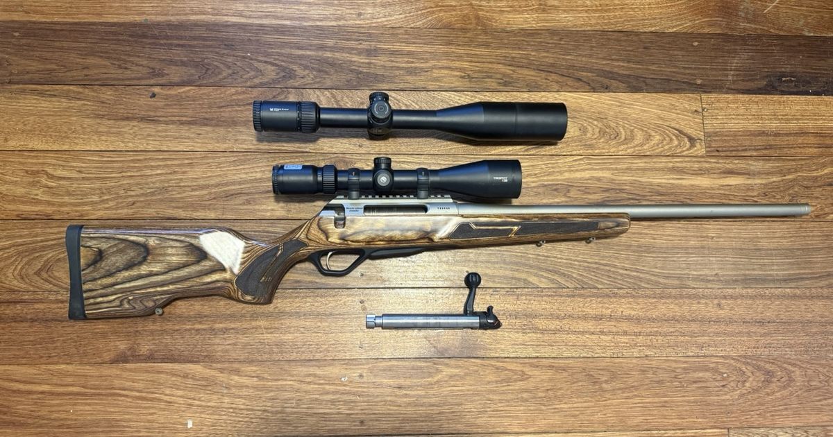 Lithgow Arms LA102 6.5 Creedmoor – Australian Made – Bushnell Trophy X30 + Vortex Strike Eagle 4–24×50