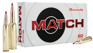 HORNADY
H81501
PRECISION MATCH
6.5 CREEDMOOR, 147GR
ELD-M POLYMER TIPPED
AMMUNITION

SPECIAL
$59.90 /PER 20
$299.50 /PER 100
$579 /PER 200