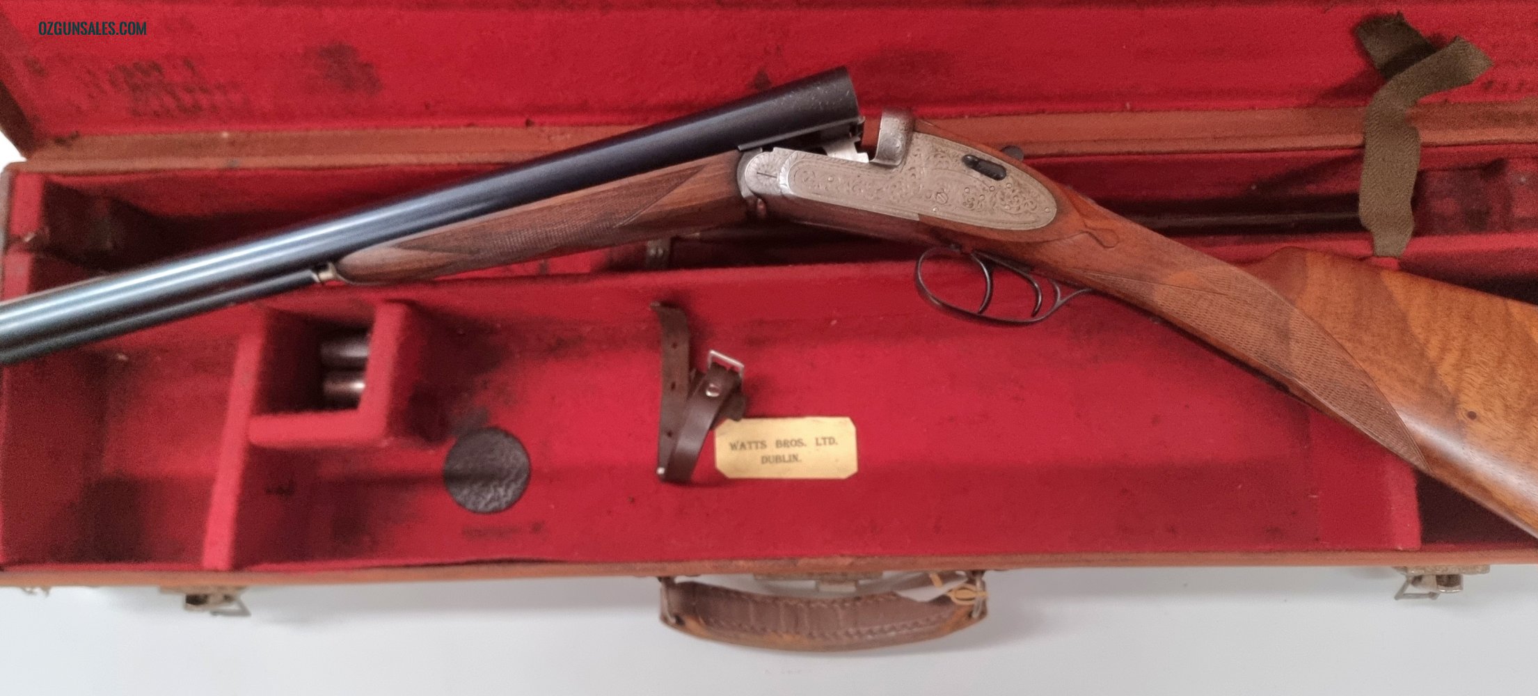 Watts Bros Sidelock ejector & hand detachable lock
