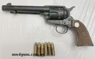 Another old Japanese replica. Brand is CMC. Comes with its original metal rounds. Action works beautifully. What makes this one a rare find is still finding it 