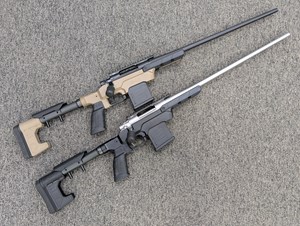 HOWA
1500 MDT WORKER GEN 3
22 INCH SPORTER BARREL
HACT ADJUSTABLE TRIGGER
10 SHOT MDT POLYMER MAGAZINE
MDT PIC RAIL
MDT LSS GEN 3 THE WORKER 
CHASSIS SYSTEM
MDT TACTICAL BOLT KNOB

AVAILABLE IN
223REM BLUED FDE NEW $1649
223REM STAINLESS BLACK NEW $1749

243WIN BLUED FDE NEW $1649
243