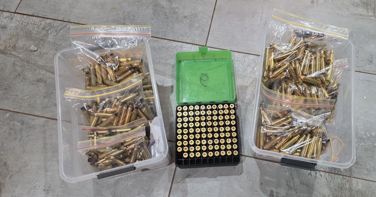 Brass 308 243 270 8mm and 222 Rem