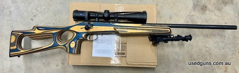 Excellent condition. Less than 100 rounds through through rifle. Comes with Zeiss 3-15x42 Conquest HD5