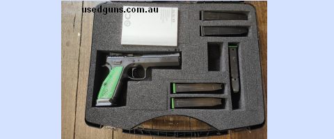 CZ Tactical sports 2 Racing green 9mm with 5 mags and hardcase. Free post to your dealer auswide except NSW and WA.