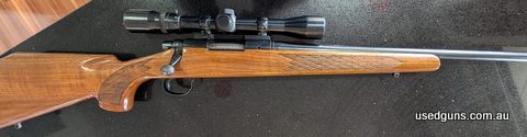 Great gun little use fired 3 times in last 10 years. Full floating barrel