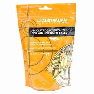 ADI
ADI308
308WIN BRASS
NEW UNPRIMED

SPECIAL 
$59.90 /PER 50