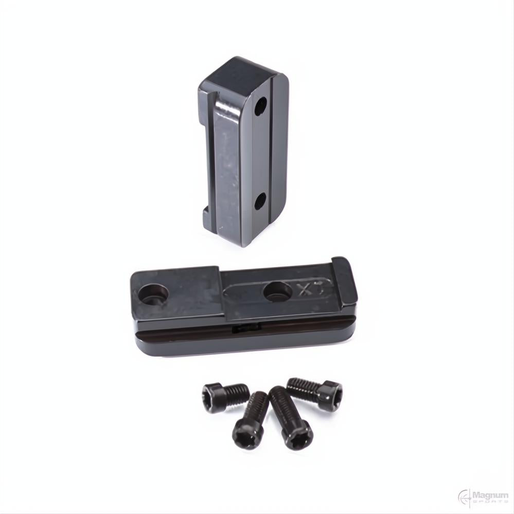 Talley Steel Bases for Ruger American / Savage Round Receiver w/ Accutrigger / A17 / A22