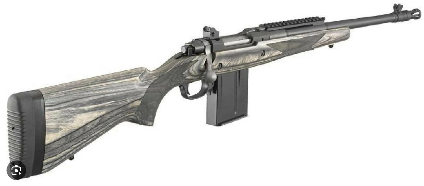 Ruger 77 Gunsite Scout - 223, bought new by myself about 5 years ago, and only used three times for target shooting (about 100 rounds total).