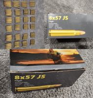100 pieces of 8x57 JS once fired brass.Price plus shipping. 20 live rounds available if picked up for additional cost