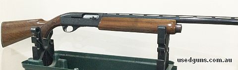 Category C Remington 1100. Has some minor pitting on receiver and barrel from being stored in a bag, otherwise would be graded as in very good condition