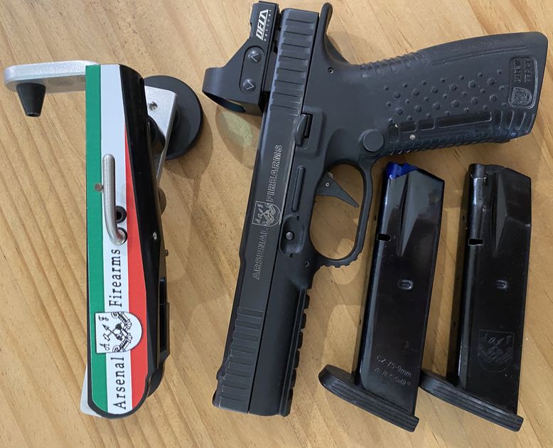 Production Optics Handgun