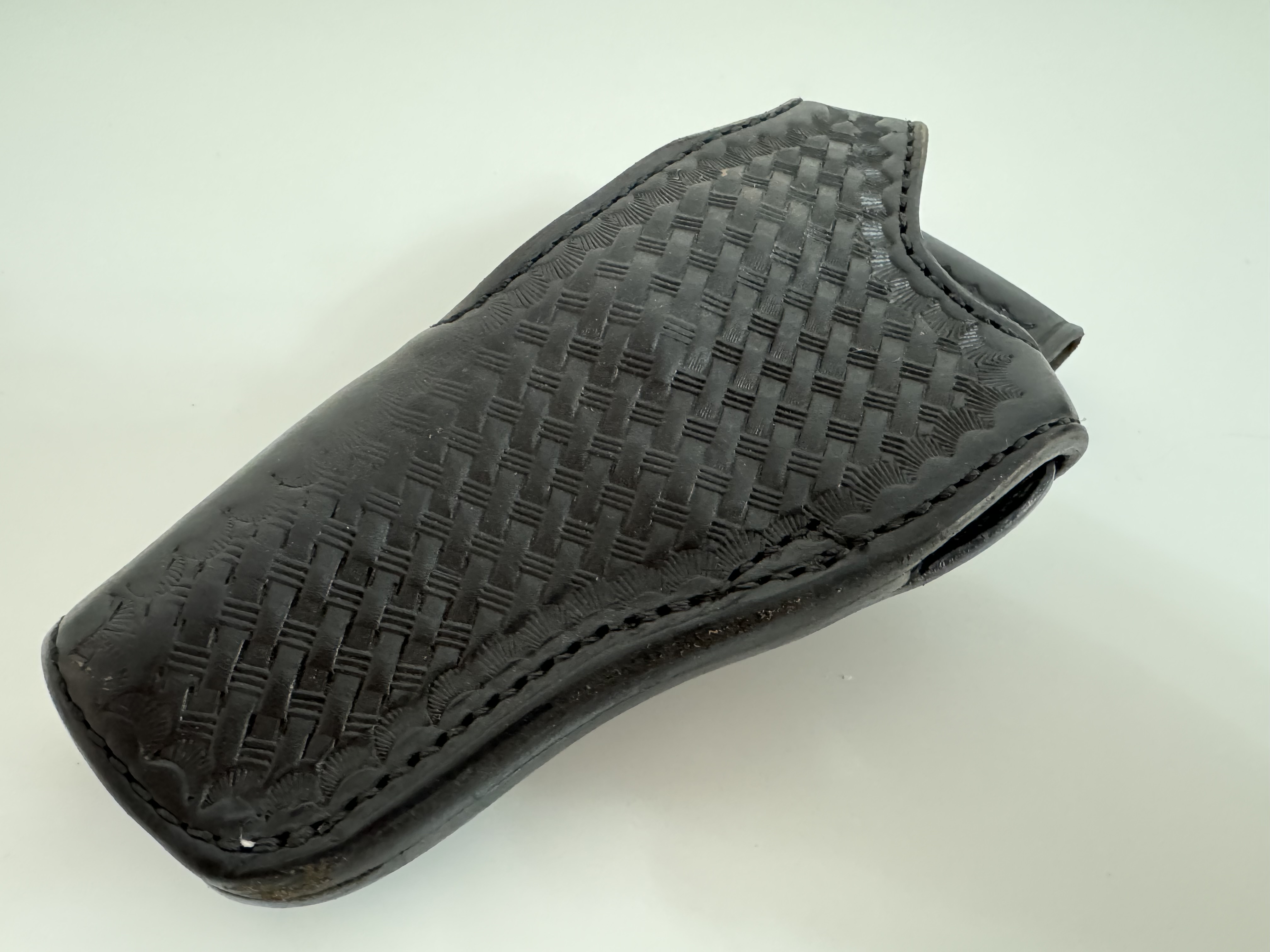 Hellweg leather 357 Magnum Holster left handed