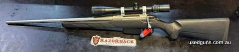 Used Tikka T3 lefthanded in 243W. Has Bushnell elite 4-16x40 and 5rd magazine, and genuine Tikka rings.